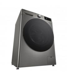 LG Стиральная машина фронтальная, 11кг, 1400, A, 57см, дисплей, пар, инвертор, серебристый