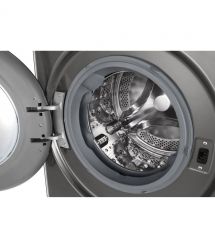 LG Стиральная машина фронтальная, 11кг, 1400, A, 57см, дисплей, пар, инвертор, серебристый