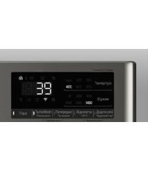 LG Стиральная машина фронтальная, 11кг, 1400, A, 57см, дисплей, пар, инвертор, серебристый