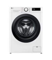 LG Стиральная машина фронтальная, 9кг, 1200, A, 48см, дисплей, пар, инвертор, белый
