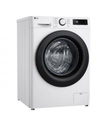 LG Стиральная машина фронтальная, 9кг, 1200, A, 48см, дисплей, пар, инвертор, белый