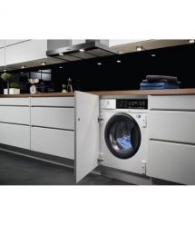 Electrolux Electrolux washer-dryer built-in front load, 8(4)kg, 1600, D, 54cm, display, steam, invertor, white