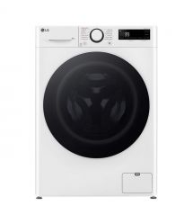 LG Стиральная машина фронтальная, 8кг, 1200, A, 48см, дисплей, пар, инвертор, белый