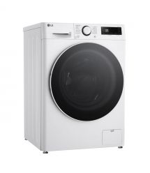 LG Стиральная машина фронтальная, 8кг, 1200, A, 48см, дисплей, пар, инвертор, белый