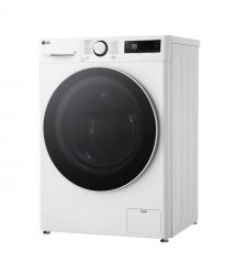 LG Стиральная машина фронтальная, 8кг, 1200, A, 48см, дисплей, пар, инвертор, белый