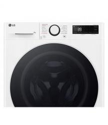 LG Стиральная машина фронтальная, 8кг, 1200, A, 48см, дисплей, пар, инвертор, белый