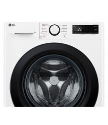 LG Стиральная машина фронтальная, 8кг, 1200, A, 48см, дисплей, пар, инвертор, белый