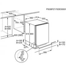 Electrolux Electrolux single door cooler built-in, 82x56x55, 127l, E, ST, white