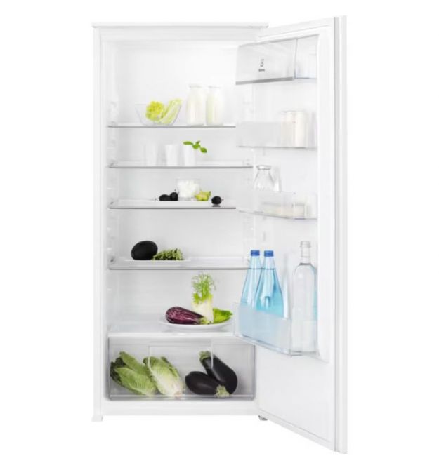 Electrolux Electrolux single door cooler built-in, 122x55x55, 207l, E, ST, white