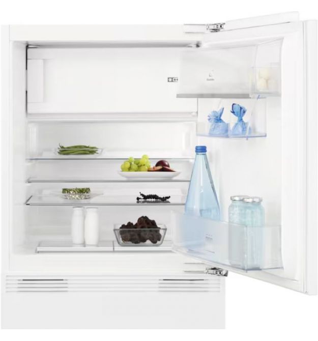 Electrolux Electrolux ref built-in with top freezer, 82x60x55, ref-93l, freez.-16l, 1door, E, ST, white