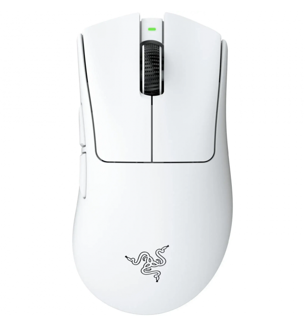 Razer DeathAdder V4 Pro Gen-2, RGB, USB-A/WL/BT, белый