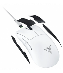 Razer DeathAdder V4 Pro Gen-2, RGB, USB-A/WL/BT, белый