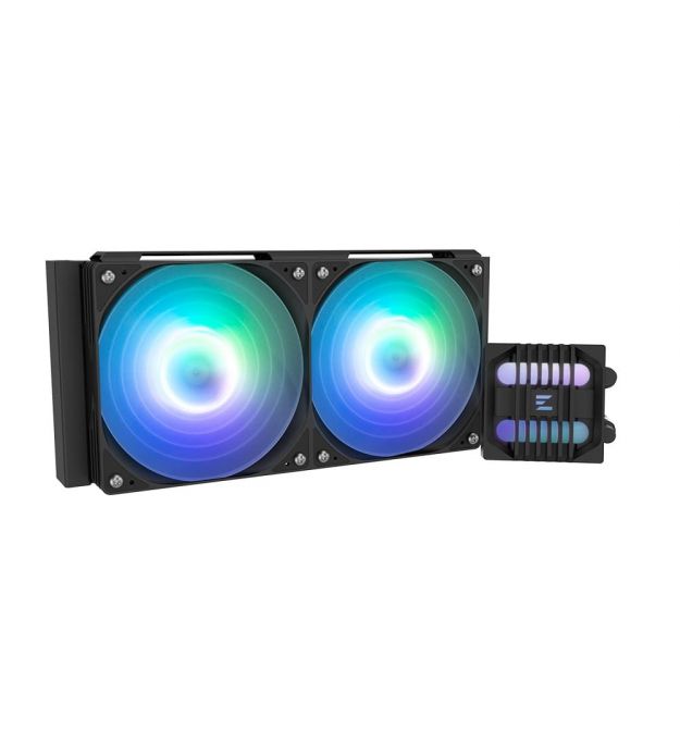Zalman Система жидкостного оxлажденияAlpha 2 SE A24 ARGB, LGA1851, 1700, 1200, 115x, AM5, AM4, TDP 320W, чёрный