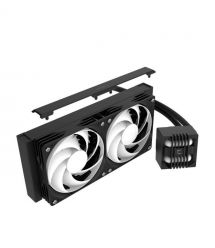 Zalman Система жидкостного оxлажденияAlpha 2 SE A24 ARGB, LGA1851, 1700, 1200, 115x, AM5, AM4, TDP 320W, чёрный