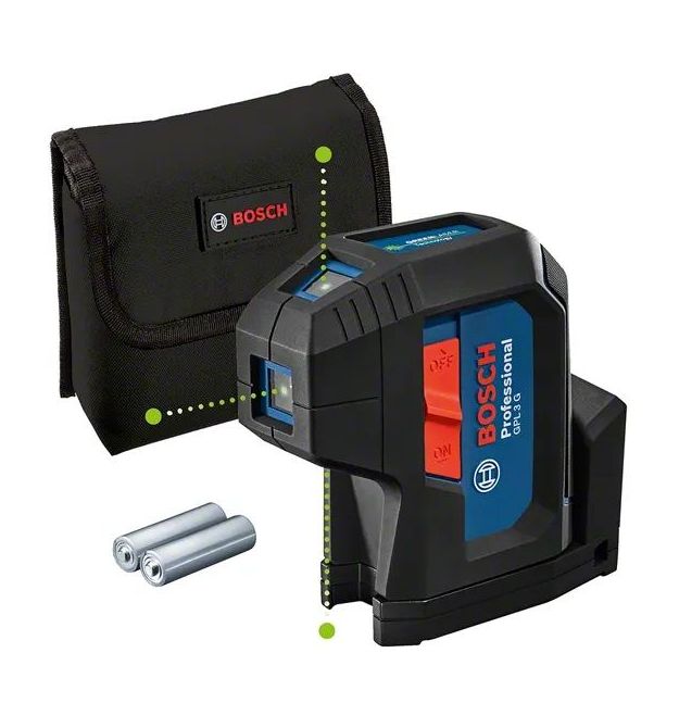 Bosch Нівелір лазерний Bosch Professional GPL 3G до 30м ±0.3мм/м зелений промінь чохол 0.35кг