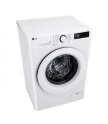 LG Стиральная машина фронтальная, 8кг, 1200, A, 48см, дисплей, пар, инвертор, белый