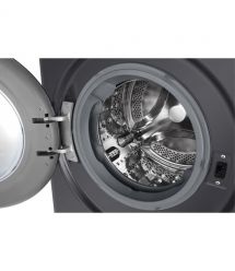 LG Стиральная машина фронтальная, 9кг, 1200, A, 48см, дисплей, пар, инвертор, черный