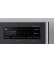 LG Стиральная машина фронтальная, 9кг, 1200, A, 48см, дисплей, пар, инвертор, черный