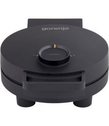 Gorenje Мини-гриль 1000Вт, алюминий, пластина д/вафель, корпус-металл, черный