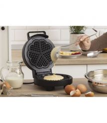 Gorenje Мини-гриль 1000Вт, алюминий, пластина д/вафель, корпус-металл, черный