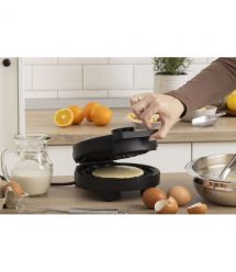 Gorenje Мини-гриль 1000Вт, алюминий, пластина д/вафель, корпус-металл, черный