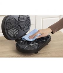 Gorenje Мини-гриль 1200Вт, алюминий, пластина д/вафель, корпус-металл, черный