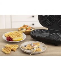 Gorenje Мини-гриль 1200Вт, алюминий, пластина д/вафель, корпус-металл, черный