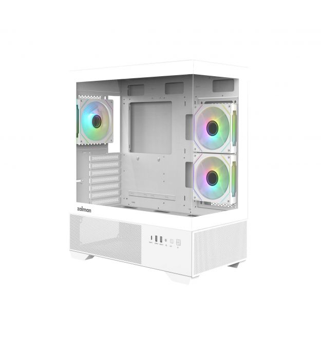 Zalman Корпус Chronix V2 без БП, 1xUSB3.0, 1xUSB2.0, 1x Type C, 2x120мм ARGB Reverse, 4x120мм ARGB, VGA 410мм,
