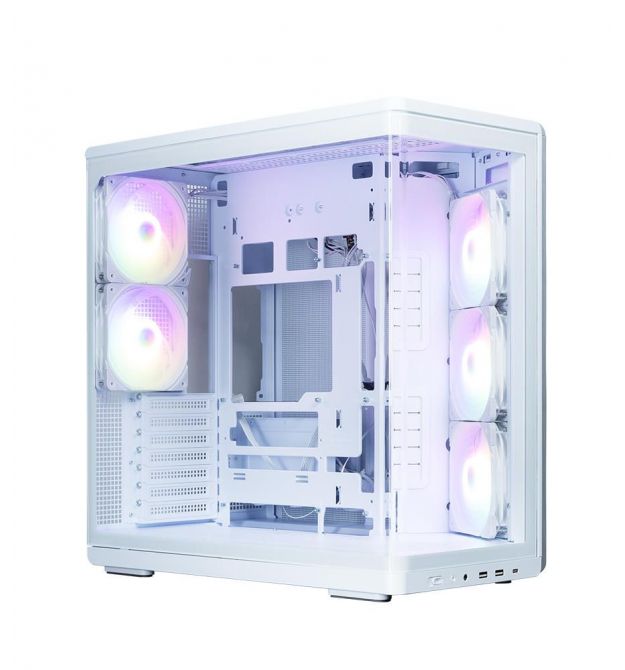 Zalman Корпус P60 без БП, 2xUSB3.0, 1x Type C, 3x120мм ARGB Reverse, 2x120мм ARGB, VGA 435мм, LCS ready, Curved