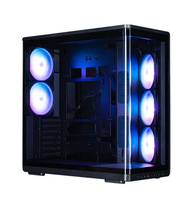 Zalman Корпус P60 без БП, 2xUSB3.0, 1x Type C, 3x120мм ARGB Reverse, 2x120мм ARGB, VGA 435мм, LCS ready, Curved