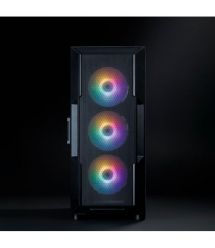 Zalman Корпус I3 Neo V2 без БП 2xUSB3.0, 1x Type C, 4x120мм RGB, VGA 400мм, LCS ready, TG Side Panel, ATX, чёрный