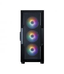 Zalman Корпус I3 Neo V2 без БП 2xUSB3.0, 1x Type C, 4x120мм RGB, VGA 400мм, LCS ready, TG Side Panel, ATX, чёрный