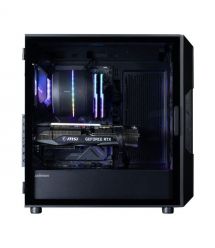 Zalman Корпус I3 Neo V2 без БП 2xUSB3.0, 1x Type C, 4x120мм RGB, VGA 400мм, LCS ready, TG Side Panel, ATX, чёрный
