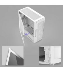 Zalman Корпус I3 Neo V2 без БП 2xUSB3.0, 1x Type C, 4x120мм RGB, VGA 400мм, LCS ready, TG Side Panel, ATX, белый