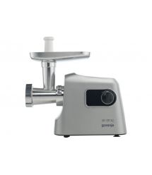 Gorenje Мясорубка, 2500Вт, 2.8кг/мин, 3 решетки, насадка для колбас, кеббе, шнек