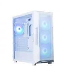 Zalman Корпус I3 Neo ARGB V2 без БП, 2xUSB3.0, 1x Type C, 4x120мм, ARGB, VGA 355мм, LCS ready, TG Side Panel, ATX, белый