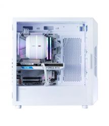 Zalman Корпус I3 Neo ARGB V2 без БП, 2xUSB3.0, 1x Type C, 4x120мм, ARGB, VGA 355мм, LCS ready, TG Side Panel, ATX, белый