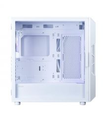 Zalman Корпус I3 Neo ARGB V2 без БП, 2xUSB3.0, 1x Type C, 4x120мм, ARGB, VGA 355мм, LCS ready, TG Side Panel, ATX, белый