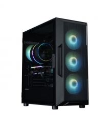 Zalman Корпус I3 Neo ARGB V2 без БП, 2xUSB3.0, 1x Type C, 4x120мм ARGB, VGA 355мм, LCS ready, TG Side Panel, ATX, чёрный