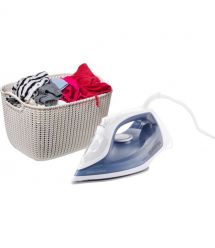 Gorenje Утюг, 2200Вт, 450мл, паровой удар -35гр, постоянный пар - 160гр, автовыключение, керам. подошва, голубой