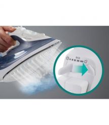 Gorenje Утюг, 2200Вт, 450мл, паровой удар -35гр, постоянный пар - 160гр, автовыключение, керам. подошва, голубой