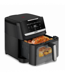 Tefal Tefal air fryer Easy Fry Silence XXL, 1800W, bowl-7l, sensor control, plastic, black