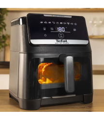 Tefal Tefal air fryer Easy Fry Silence XXL, 1800W, bowl-7l, sensor control, plastic, black