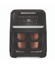 Tefal Tefal air fryer Easy Fry Silence XXL, 1800W, bowl-7l, sensor control, plastic, black