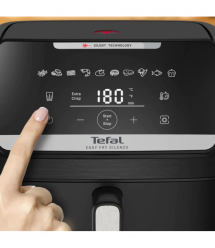 Tefal Tefal air fryer Easy Fry Silence XXL, 1800W, bowl-7l, sensor control, plastic, black