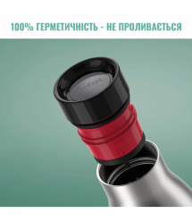 Tefal Tefal Bludrop Soft Touch Thermo Bottle, 700ml, stainless steel, green