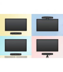 AVER Система видеоконференцсвязи VB150, 5x Zoom, 4K, 3х Uni-mic, радиус действия 5 м, динамик 6 Вт, черный