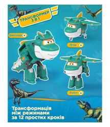 Super Wings Transformer Toy Transforming Tino