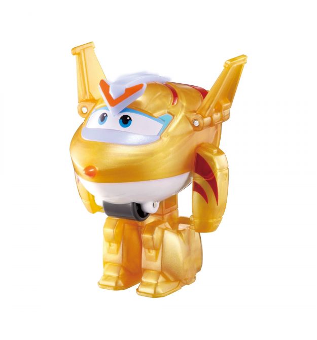 Super Wings Super Wings Transformer Toy Transform-a-Bots Golden Boy S8
