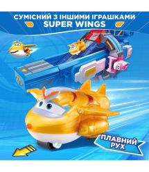 Super Wings Super Wings Transformer Toy Transform-a-Bots Golden Boy S8